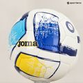 Minge de fotbal Joma Dali II white/fluor orange/yellow mărime 3 5