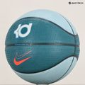 Minge de baschet Nike Playground 8P 2.0 K Durant Deflated blue rozmiar 7 5