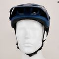 Cască de bicicletă  MET Terranova teal blue/black metalic matt 9