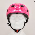 Cască de bicicletă pentru copii  MET Hooray pink hearts glossy 7