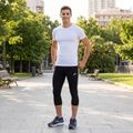 Colanți de antrenament pentru bărbați Joma Record 3/4 black 7