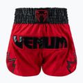 Pantaloni scurți de antrenament pentru bărbați Venum Inferno Muay Thai roșu/gri cărbune/negru
