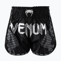 Pantaloni scurți de antrenament pentru bărbați Venum Nexus Muay Thai black/silver