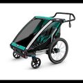 Thule Chariot Lite Remorcă pentru biciclete cu 2 locuri, verde 10203022 11