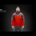 Jachetă de ploaie pentru bărbați BLACKYAK Barzona Fiery Red 1910009I8 10