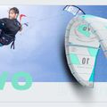 Kitesurfing zmeu DUOTONE Evo gri-albastru 44220-3003 4