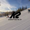 Schiuri de coborâre pentru femei K2 Disruption 76C W + 10 Compact Quikclik Free albe 10G0406.143.1 12