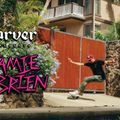 Skateboard surfskate Carver C7 Raw 31" JOB Blue Tiger 2022 Complete albastru-roză C1013011140 16