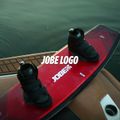 JOBE Wakeboard Logo Wakeboard 138 și set de legături negru/roșu 278822008 8