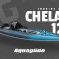 Aquaglide Chelan 120 albastru 584121104 Caiac gonflabil pentru 1 persoană 9