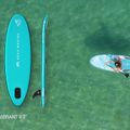 Placă SUP Aqua Marina Vibrant - Youth iSUP, 2.44m/10cm, cu vâslă și lesă de siguranță albastră BT-22VIP 18