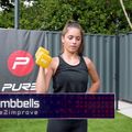 Halteră din neopren Pure2Improve 6 kg gri P2I201440 7