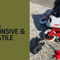 Patine cu rotile pentru femei RB Pro X negru 07222000 110 21