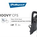 Scaun de bicicletă pentru copii POLISPORT Groovy CFS FO maro 8406100016 7