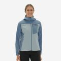 Geacă softshell pentru femei Patagonia R1 CrossStrata Hoody lagom blue 16