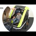Hamax Avenida One remorcă pentru biciclete negru-verde 400020_HAM 10
