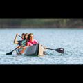 Caiac gonflabil de înaltă presiune gonflabile 3 persoane 15'8″ AquaMarina Tomahawk gri Air-C 8