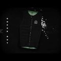 Mystic Check Out Vesta de siguranță Wake negru 35005.220147 6