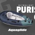 Aquaglide Backwoods Purist 65 gri 584121107 Caiac gonflabil pentru 1 persoană 9