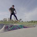 Freestyle scuter Street Surfing Stunt Scooter Ripper negru / roșu 9