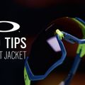 Oakley Flight Jacket ochelari de ciclism negru-violet 0OO9401 8