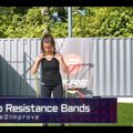 Pure2Improve Pro Medium exercițiu de cauciuc roșu 2152 4