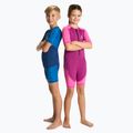 Costum de surfing pentru copii AQUASTIC surfing din neoren 1.5 mm WAVEY roz 7