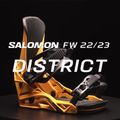 Atașamente de snowboard pentru bărbați Salomon District negru L41776000 9