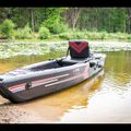Kayak / SUP hibrid 1 persoană Pure4Fun Dual Purpose negru P4F160040 14