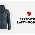 Bărbați Fjällräven Expedition Latt Hoodie jachetă cu glugă în jos negru F86119 4