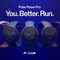 Polar Pacer PRO ceas roșu și alb 7