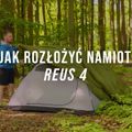 Alpinus Reus 4 corturi de 4 persoane pentru drumeții, verde 13