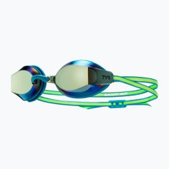 Ochelari de înot TYR Blackops 140 Ev Racing Mirrored turquoise/lime