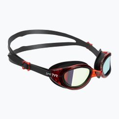 Ochelari de înot TYR Special Ops 2.0 Mirrored black/red