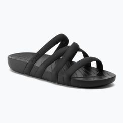 Sandale cu barete Crocs Splash pentru femei, negru