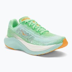 Pantofi de alergare pentru femei HOKA Mach X lime glow/sunlit ocean
