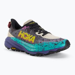 Pantofi de alergare pentru femei HOKA Speedgoat 6 oatmeal/mountain iris