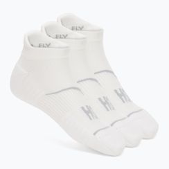Șosete HOKA No-Show Run Sock 3 perechi white/white/white