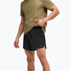 Pantaloni scurți de alergare pentru bărbați HOKA Glide 5" black