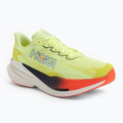 Încălțăminte de alergare pentru bărbați Hoka Mach X 3 Wide neon yuzu/squid ink