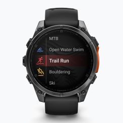 Ceas Garmin Fenix 8 47 mm AMOLED slate gray/black