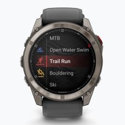 Ceas Garmin Fenix 8 Pro 51 mm Amoled sapphire/graphite/black