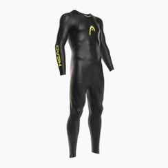 HEAD Ow Free 3.2 BKYW costum de neopren pentru triatlon negru/galben 452443