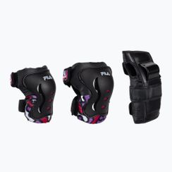 Set de protectori pentru copii FILA FP Gears black/pink