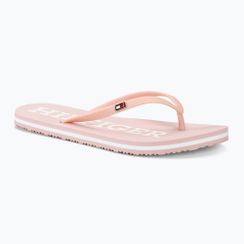 Papuci pentru feme Tommy Hilfiger Strap Beach Sandal whimsy pink