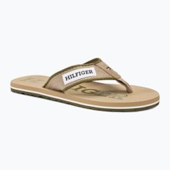 Papuci pentru bărbați Tommy Hilfiger Patch Beach Sandal beige