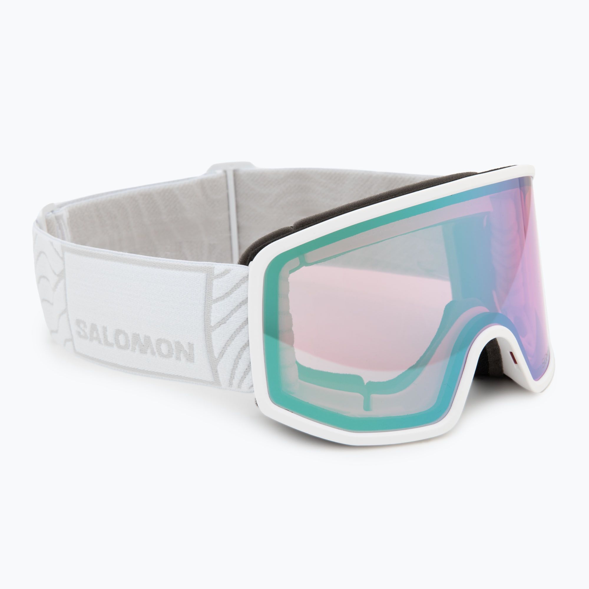 Ochelari de schi Salomon Sentry Pro S Sigma white/silver pink