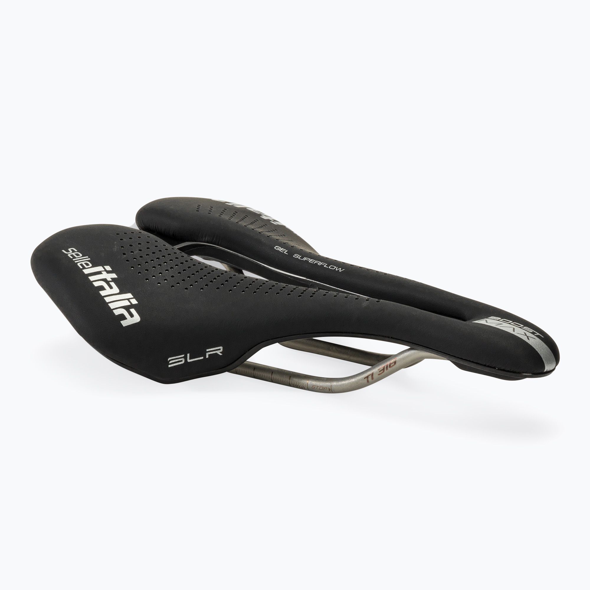 Șa de bicicletă Selle Italia Max SLR Boost Gel Superflow, TI 316