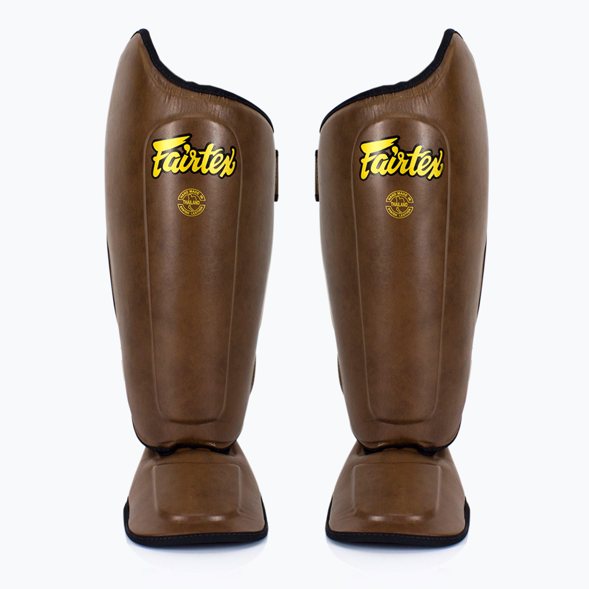 SHIN⊿ Fairtex Ultimate Shin Pads maro (SP8-BR) - Sportano.ro