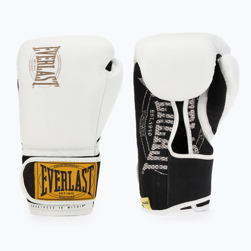 Mănuși de box Everlast 1910 Classic white 5